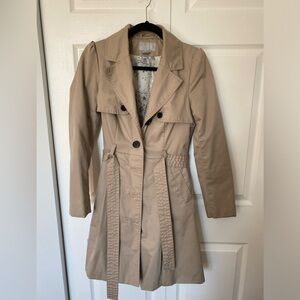 H&M// Tan Slim Jacket